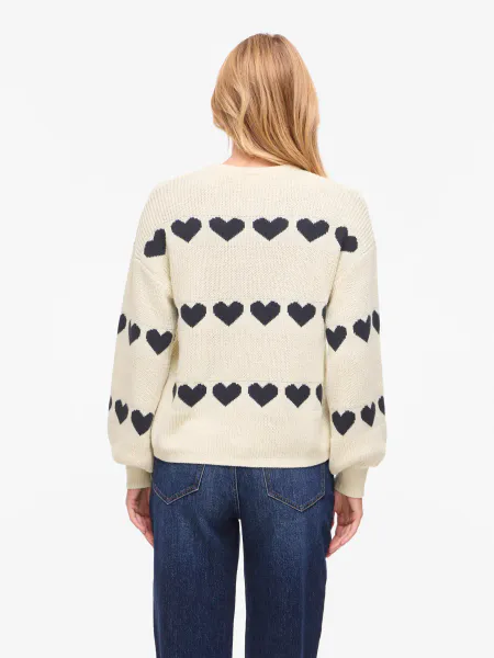 Hovedbilde VIJAMILLA L/S O-NECK JACQUARD KNIT