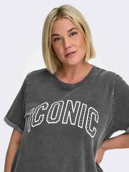 Hovedbilde CARKAYLEE SS QUOTE BLK DRESS JRS