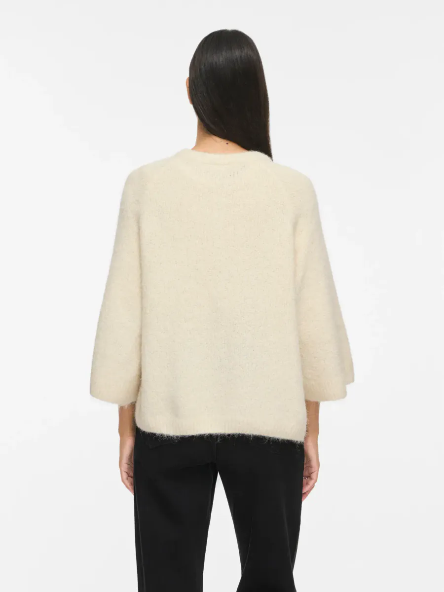 VIBOWS 3/4 KNIT CARDIGAN BIRCH