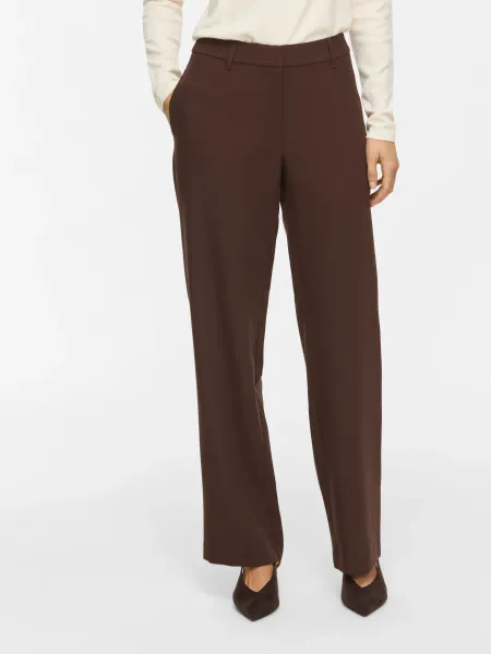 Hovedbilde VIEMMI RW STRAIGHT PANT COFFE BEAN 