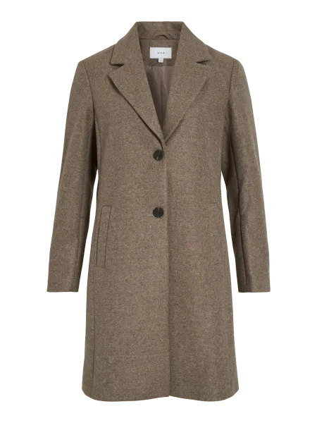 Hovedbilde VICLAUDIA BUTTON COAT FALCON MELANGE