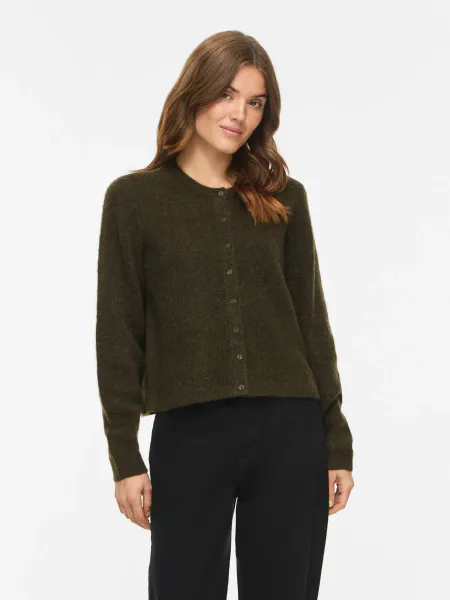 Hovedbilde VILORY O-NECK L/S KNIT CARDIGAN FORREST NIGHT