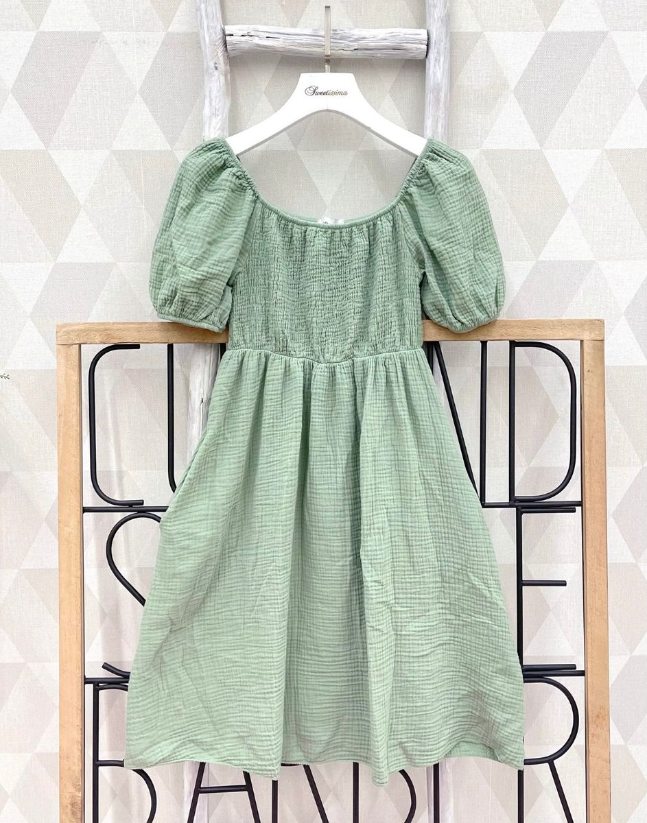 DREAM SHORT DRESS GREEN