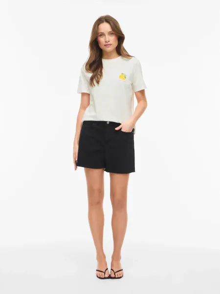 Hovedbilde VISYBILLA O-NECK S/S LEMON TOP/PB LEMON FUJI ...
