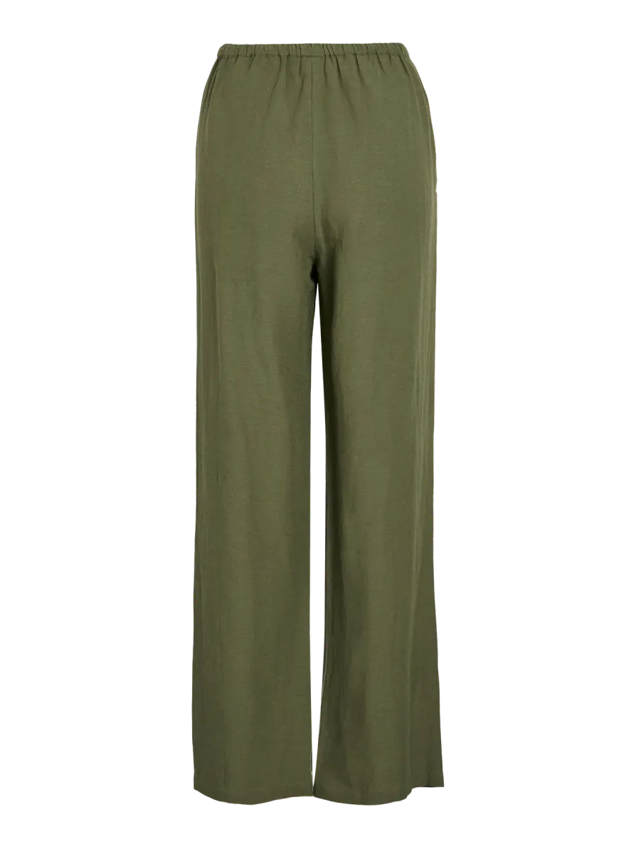 VIPRISILLA RW WIDE PANTS OLIVINE