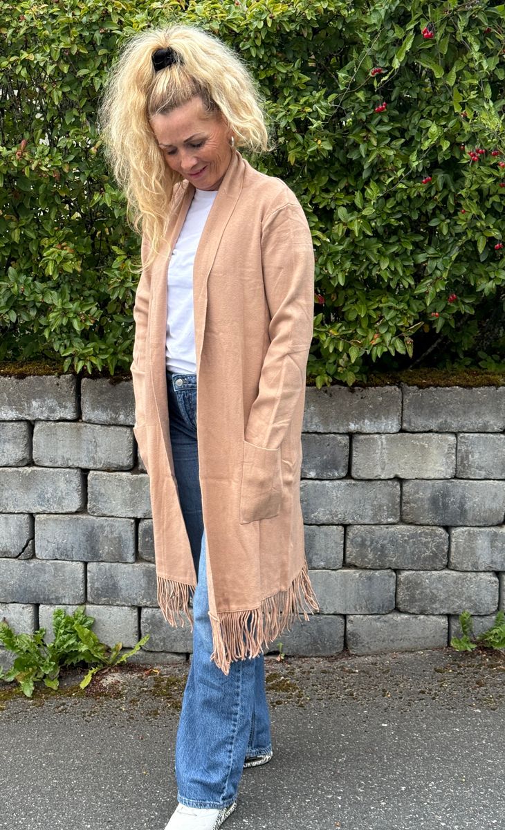 ANNIE CARDIGAN CAMEL LIGHT
