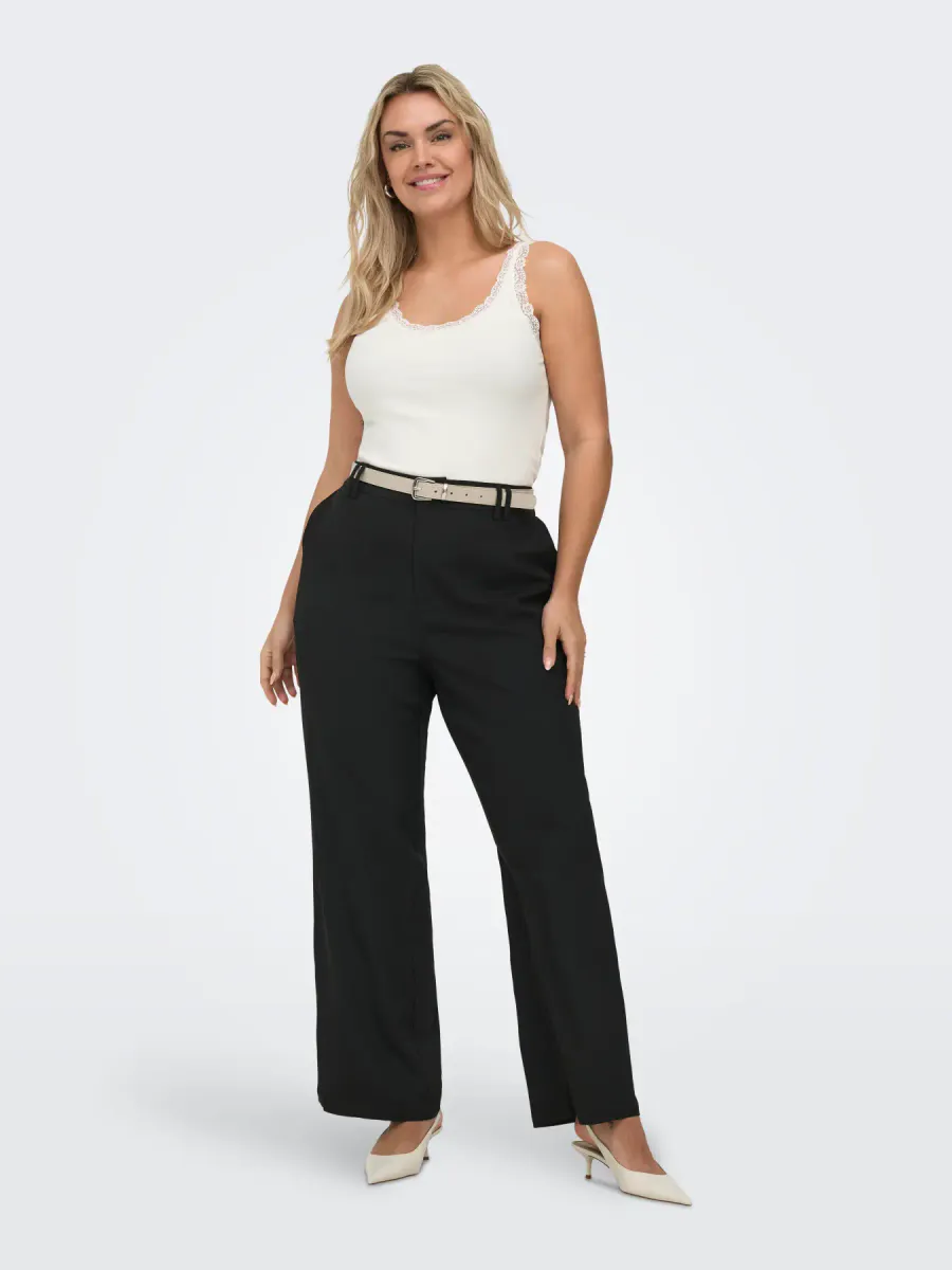 CARSARA SHARAI LACE TANK TOP JRS CLOUD DANCER