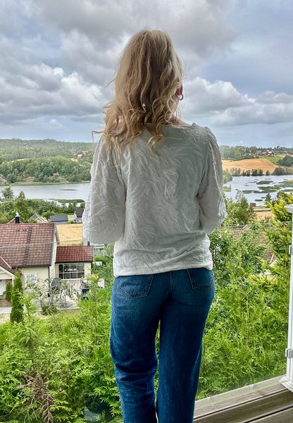 Hovedbilde VIDEVERA BOATNECK 3/4 TOP/R CLOUD DANCER