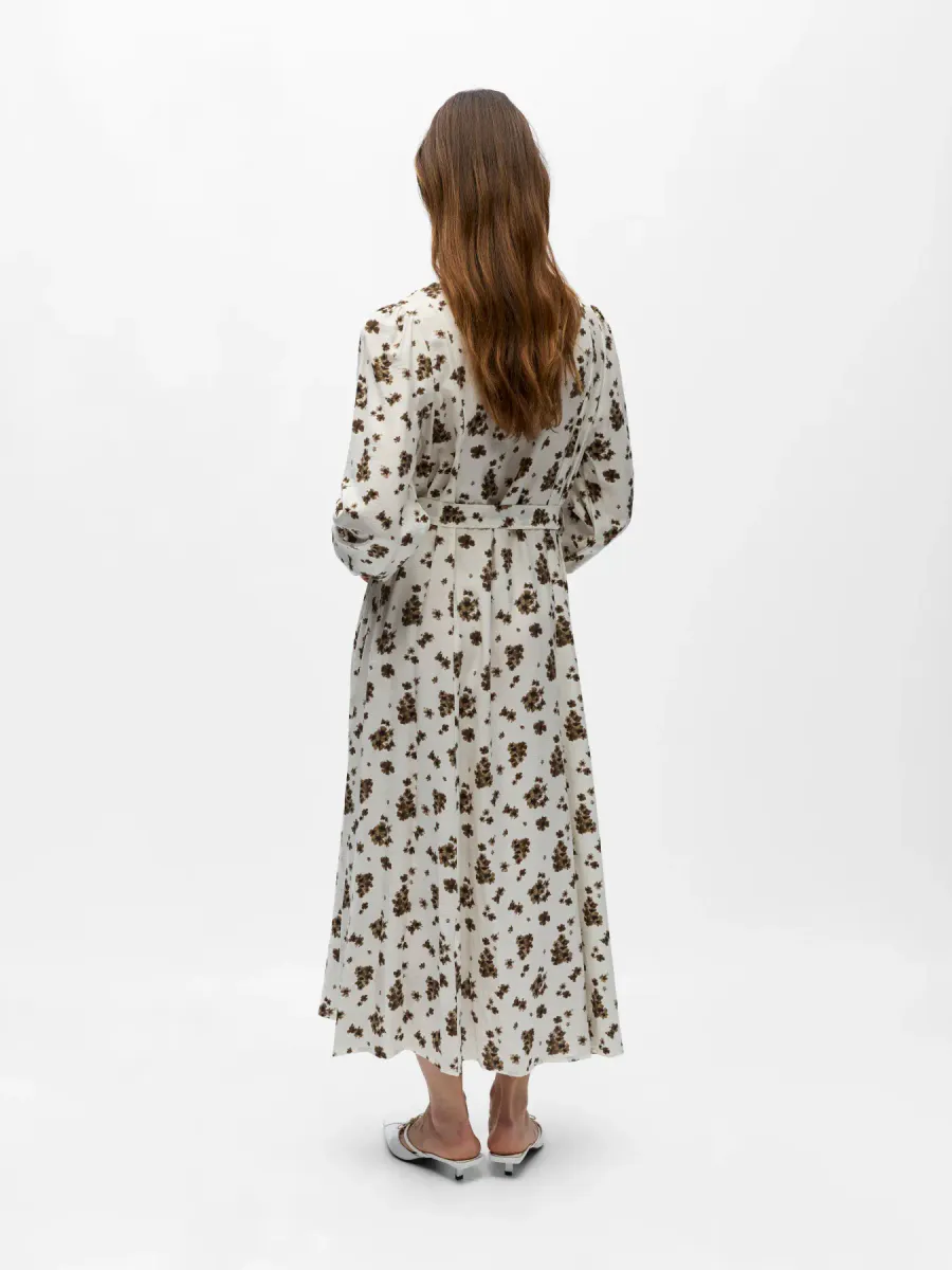 OBJKRISTI 3/4 RE LONG SHIRT DRESS 144