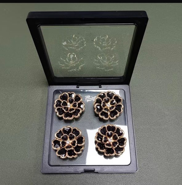 Hovedbilde  BUTTON COVERS 4PK BLACK